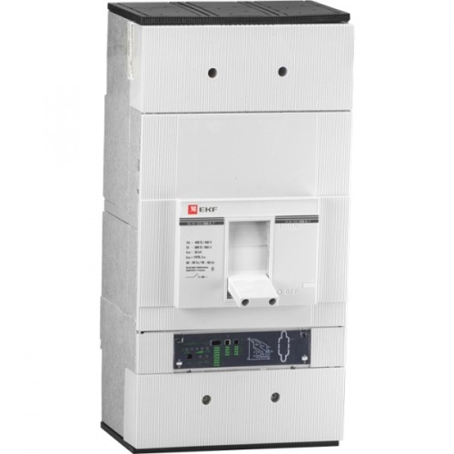 Автоматический выключатель ВА-99 1600/1000А 3P 50кА с электронным расцепителем EKF PROxima | код. mccb99-1600-1000 | EKF 